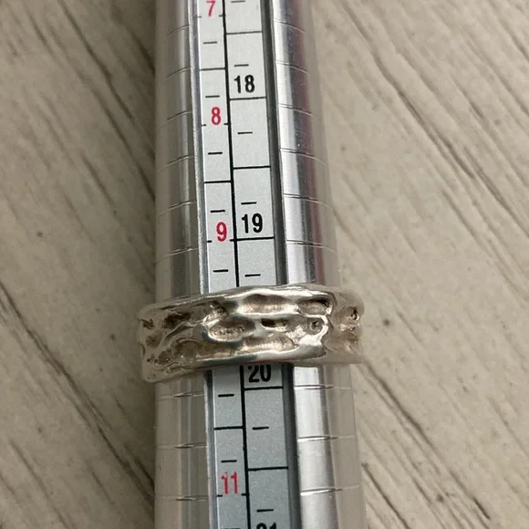 Sterling silver band - Picture 6 of 6